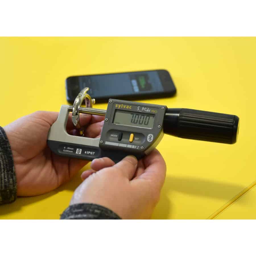 Sylvac Digital Micrometer S Mike PRO SMART Takumi Precision