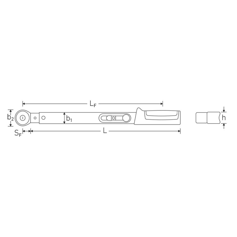 Torque wrench MANOSKOP® 730R Quick