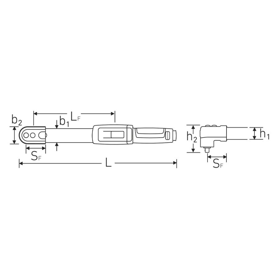 VDE torque wrench MANOSKOP® 730R VDE