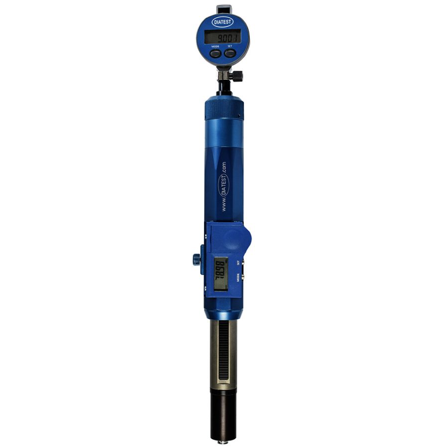 For the simultaneous measurement of diameter and depth of a bore: Gauge-2Dimensions